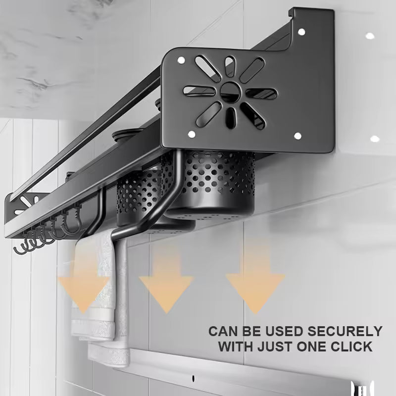 Spice Rack Organizer Wall Mount Hanging Seasoning Organizer Shelf Storage Seasoning Organizer For Kitchen Cupboard or Door