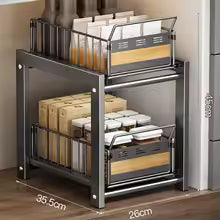 Kitchen Sink Storage Holders Multi-functional Stand Bowls Plates Kitchen items Rack Accessories Space-Saving Kitchen Organizer