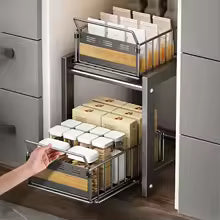 Kitchen Sink Storage Holders Multi-functional Stand Bowls Plates Kitchen items Rack Accessories Space-Saving Kitchen Organizer