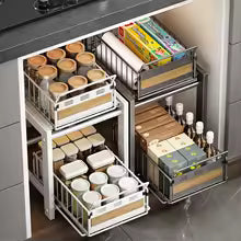 Kitchen Sink Storage Holders Multi-functional Stand Bowls Plates Kitchen items Rack Accessories Space-Saving Kitchen Organizer